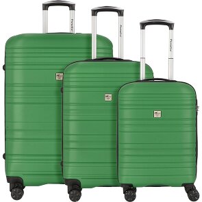 Check.In Paradise 4 Rollen Kofferset 3-teilig