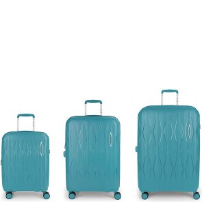 Gabol Infinity 4 Rollen Kofferset 3-teilig mit Dehnfalte