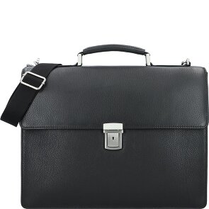Leonhard Heyden Berlin Aktentasche Leder 40 cm Laptopfach