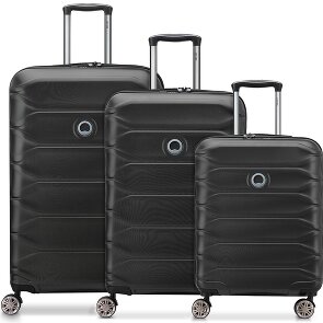 Delsey Paris Meteor 4 Rollen Kofferset 3-teilig mit Dehnfalte
