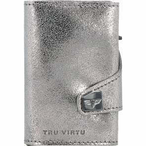 Tru Virtu Click & Slide Kreditkartenetui RFID Leder 6,5 cm