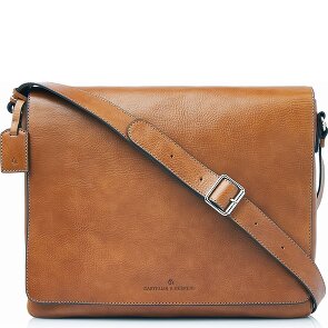 Castelijn & Beerens Mark Aktentaschen Messenger RFID Schutz Leder 39 cm Laptopfach