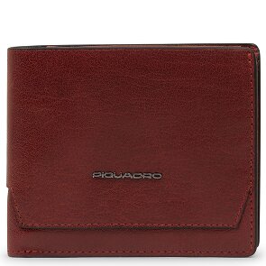 Piquadro Solm Geldbörse RFID Schutz Leder 11 cm
