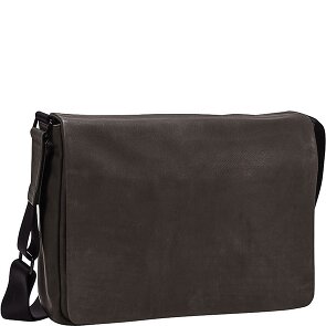 Leonhard Heyden Den Haag Messenger Leder 37 cm Laptopfach