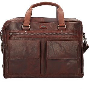 Spikes & Sparrow Aktentasche Leder 41 cm Laptopfach