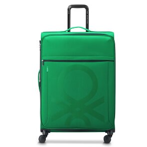Delsey Paris x United Colors of Benetton Color Block 4-Rollen Trolley 77cm mit Dehnfalte