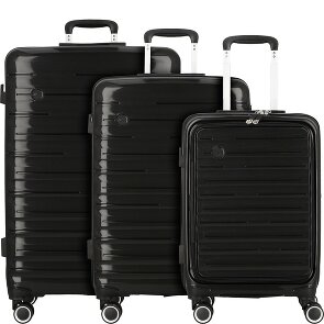 Cocoono Madrid 4 Rollen Kofferset 3-teilig