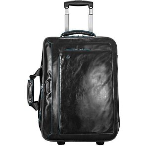 Piquadro Blue Square 2 Rollen Businesstrolley Leder 51 cm Laptopfach
