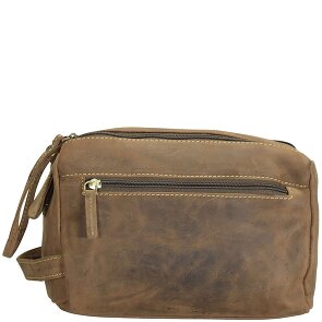 Greenburry Vintage Kulturbeutel Leder 23 cm
