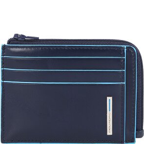 Piquadro Blue Square Kreditkartenetui RFID Schutz Leder 11 cm