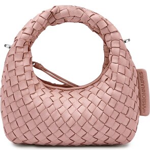 LES VISIONNAIRES Greta Micro weave Handtasche Leder 20 cm