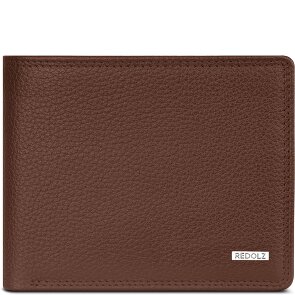 Redolz Leather Essentials QF Geldbörse RFID Leder 12 cm ausklappbar