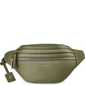 Lazarotti Bologna Leather Double-Zip Gürteltasche Crossbody Leder 25 cm