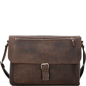 Leonhard Heyden Salisbury Messenger Leder 40 cm Laptopfach