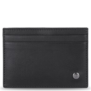 bugatti Black Magic Kreditkartenetui RFID Schutz Leder 10 cm