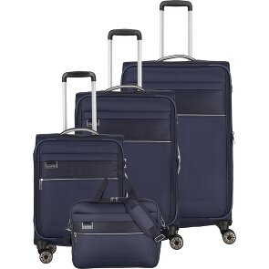 Travelite Miigo 4 Rollen Kofferset 4-teilig mit Dehnfalte