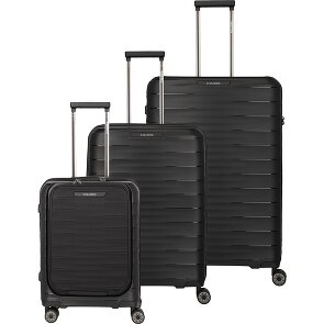 Travelite Mooby 4 Rollen Kofferset 3-teilig mit Dehnfalte