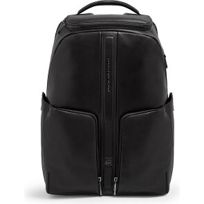 Piquadro Victor Daypack RFID Schutz Leder 46 cm Laptopfach