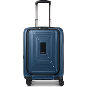 Redolz Essentials 14 4 Rollen Kabinentrolley S 55 cm Laptopfach mit Dehnfalte