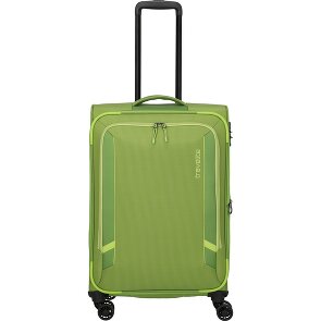Travelite Corsiica 4 Rollen Trolley M 67 cm mit Dehnfalte