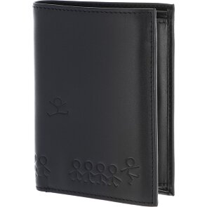 oxmox Leather Geldbörse RFID Schutz Leder 13 cm