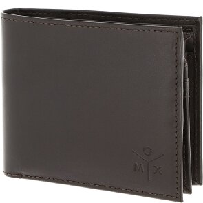 oxmox Leather Geldbörse RFID Schutz Leder 10 cm