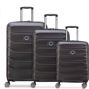 Delsey Paris Meteor 4 Rollen Kofferset 3-teilig mit Dehnfalte