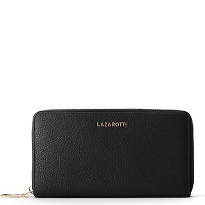 Lazarotti Bologna Leather XL Zip-Around Geldbörse Leder 19 cm