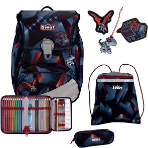 Scout Alpha Schulranzen-Set 4-teilig
