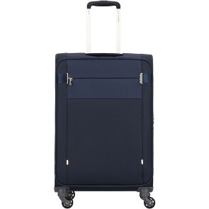 Samsonite Citybeat 4 Rollen Trolley 66 cm mit Dehnfalte