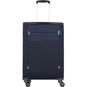 Samsonite Citybeat 4 Rollen Trolley 66 cm mit Dehnfalte