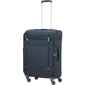 Samsonite Citybeat 4 Rollen Trolley 66 cm mit Dehnfalte