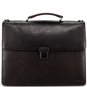 Jost London Aktentasche Leder 40 cm Laptopfach