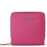  Bologna Leather Medium Zip-Around Geldbörse Leder 10 cm Variante hot pink