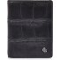  Geldbörse RFID Schutz Leder 8 cm Variante black