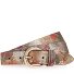  Gürtel Leder Variante multicolour-gold | 75 cm