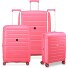  Starlight 3.0 4 Rollen Kofferset 3-teilig mit Dehnfalte Variante coral pink