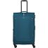 Umbria 4 Rollen Trolley L 77 cm mit Dehnfalte Variante petrol