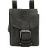  Vintage Gürteltasche Leder 15 cm Variante charcoal