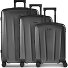  New York 4 Rollen Kofferset 3-teilig mit Dehnfalte Variante black