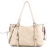  Half Logo Schultertasche 41.5 cm Variante weiss