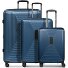  Essentials 14 4 Rollen Kofferset 3-teilig mit Dehnfalte Variante dark blue metallic