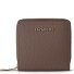  Bologna Leather Medium Zip-Around Geldbörse Leder 10 cm Variante taupe