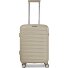 London 4 Rollen Kabinentrolley S 55 cm mit Dehnfalte Variante beige