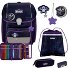  Genius Exklusiv Safety Light Schulranzen-Set Variante Spooky Starlight