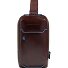  Blue Square Sling Bag Leder 25 cm Variante mahogany