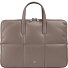  Togean Laptoptasche Leder 36 cm Variante taupe