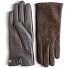  Maya Suede Handschuhe Leder Variante warm darkbrown | 7,5