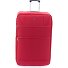  2100 2 Rollen Trolley 72 cm mit Dehnfalte Variante red