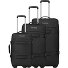  Bolonia Reisetaschenset 3tlg. Variante black